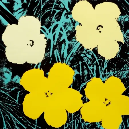 丝网印刷 Warhol - Flowers