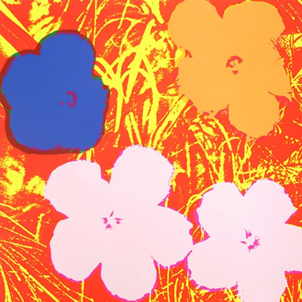 丝网印刷 Warhol - Flowers 69