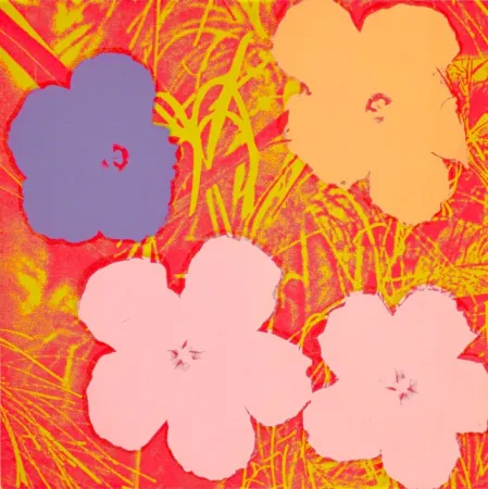 丝网印刷 Warhol - Flowers 69