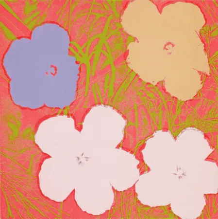 丝网印刷 Warhol - Flowers 69