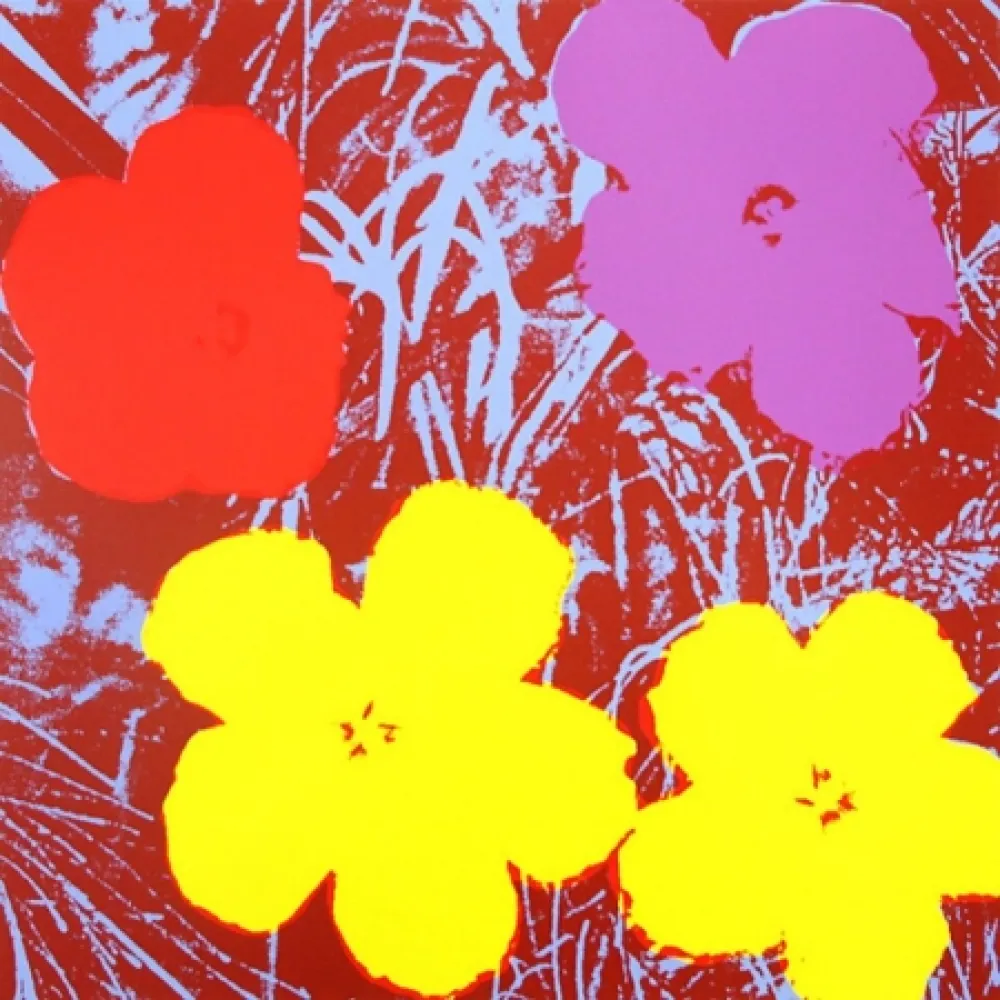 丝网印刷 Warhol - Flowers 71 by Andy Warhol