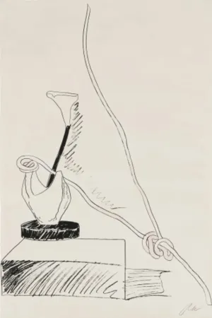 丝网印刷 Warhol - Flowers (Black and White), FS II.101