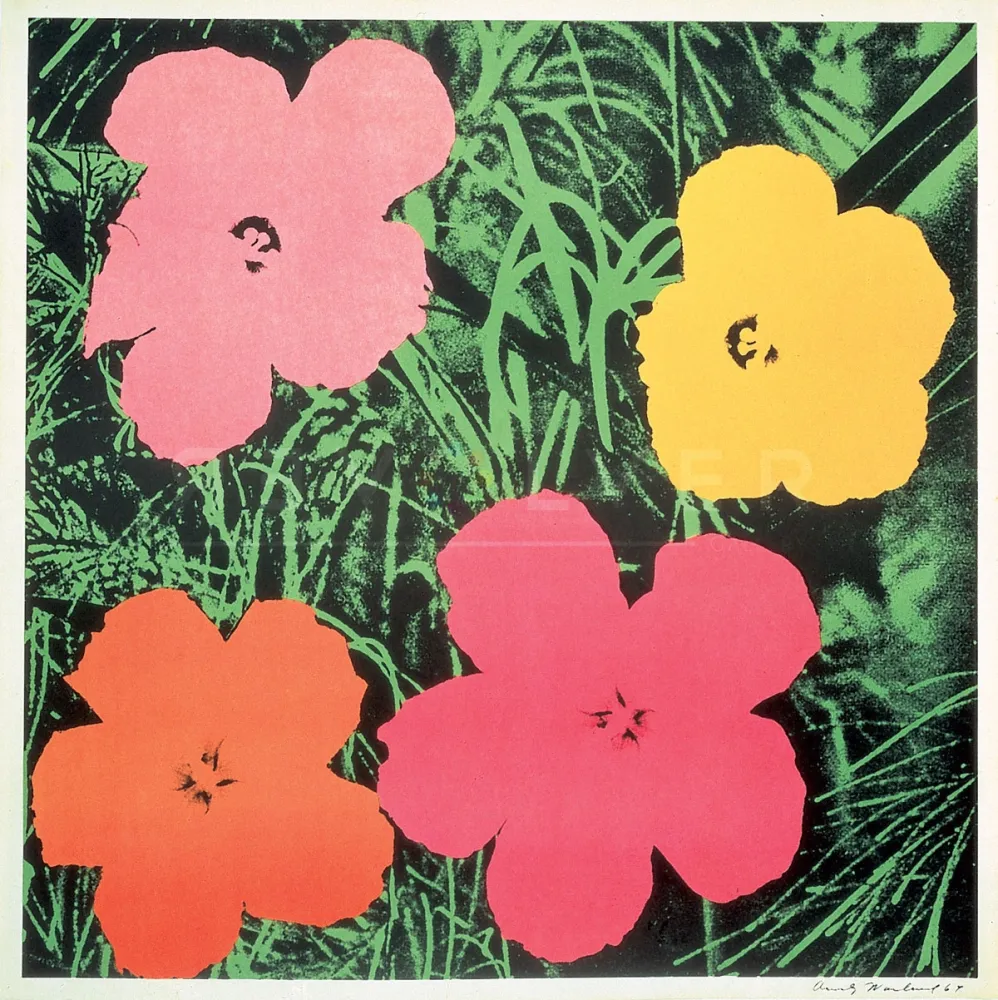丝网印刷 Warhol - Flowers (FS II.6)