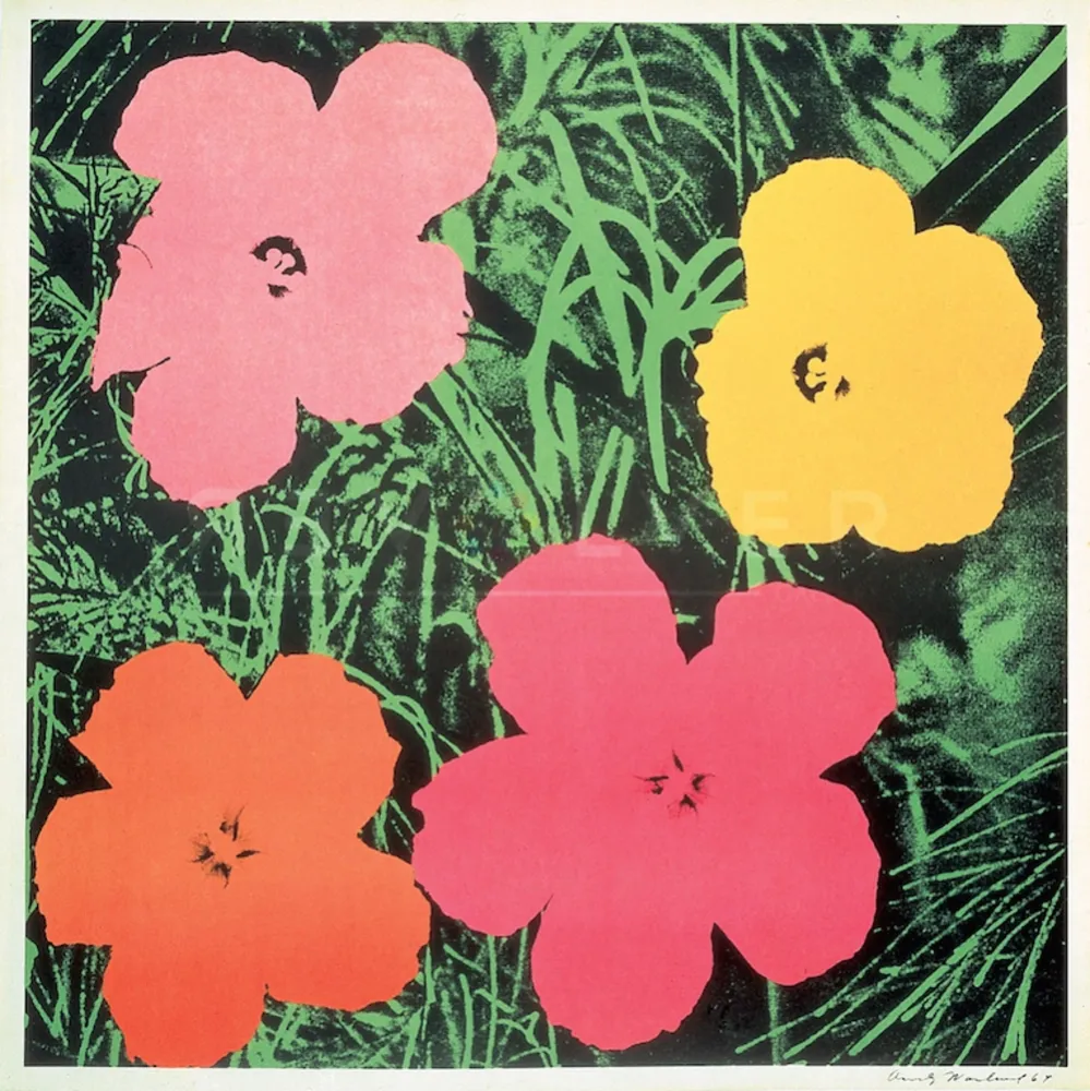 丝网印刷 Warhol - Flowers (FS II.6)