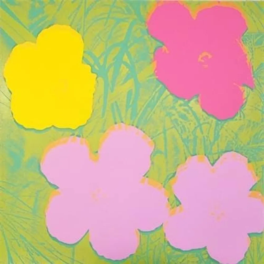 丝网印刷 Warhol - Flowers II.68
