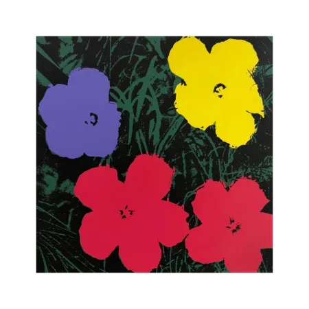 丝网印刷 Warhol - Flowers X 