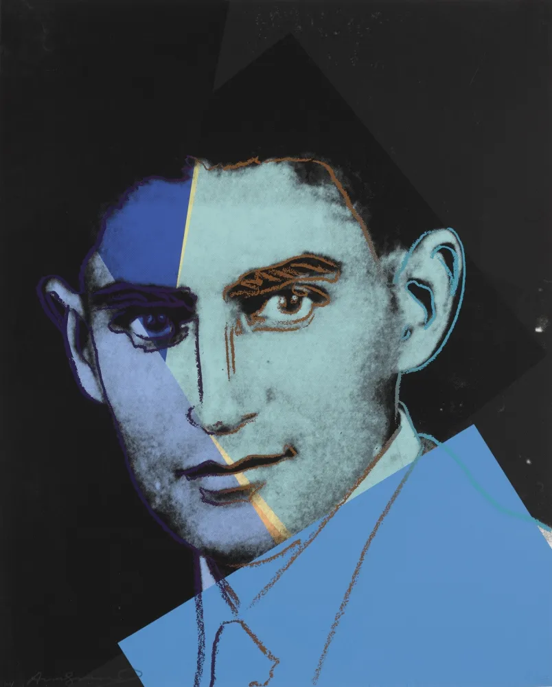 丝网印刷 Warhol - Franz Kafka