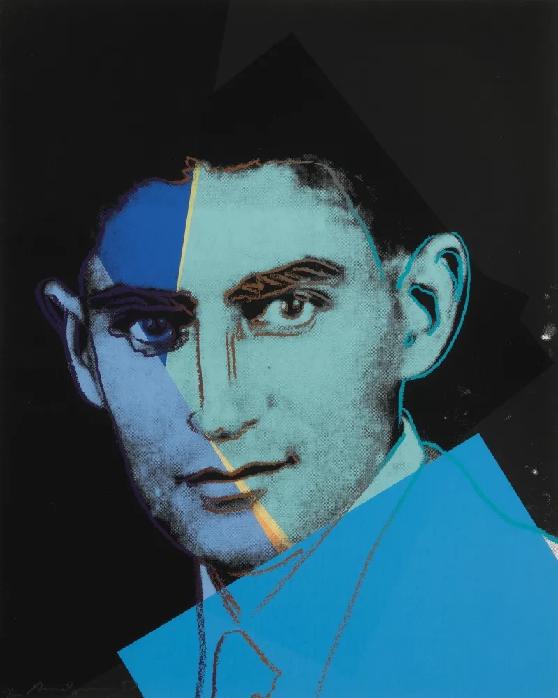 丝网印刷 Warhol -  Franz Kafka