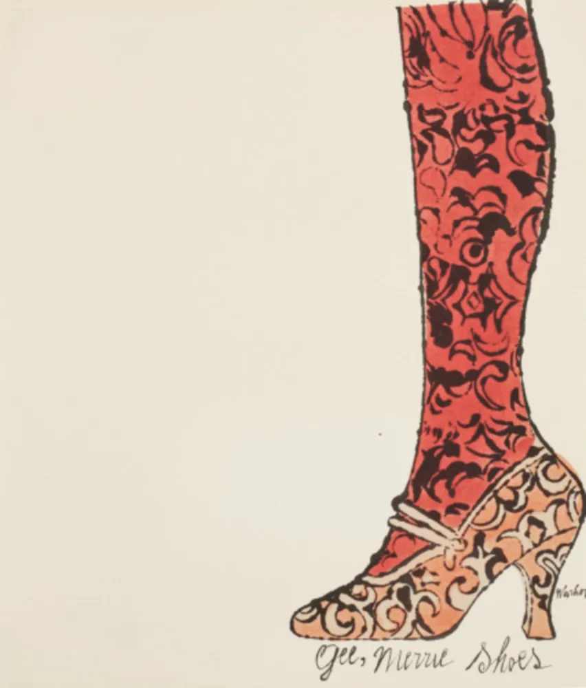 复数作品 Warhol - Gee, Merrie Shoes