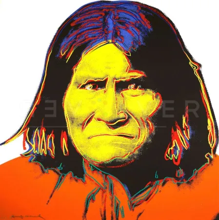 丝网印刷 Warhol - Geronimo (FS II.384) by Andy Warhol