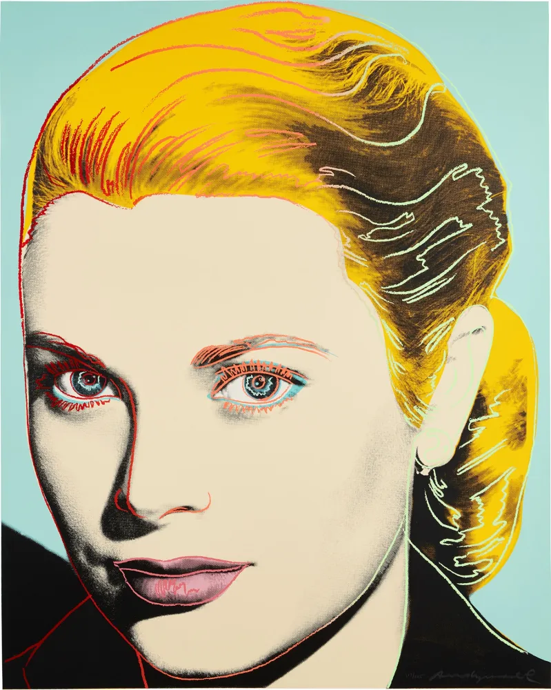 丝网印刷 Warhol - Grace Kelly