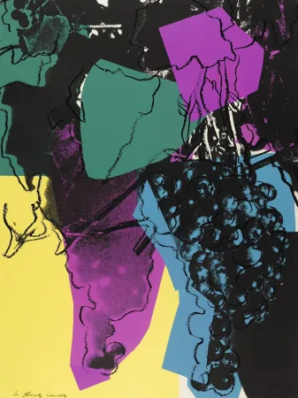 丝网印刷 Warhol - Grapes #195