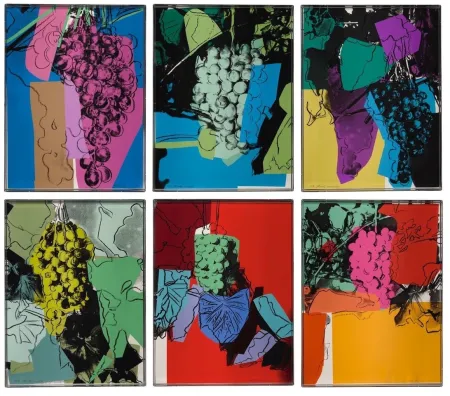 丝网印刷 Warhol - Grapes Complete Portfolio