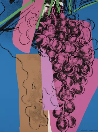 丝网印刷 Warhol - Grapes (FS II.192)