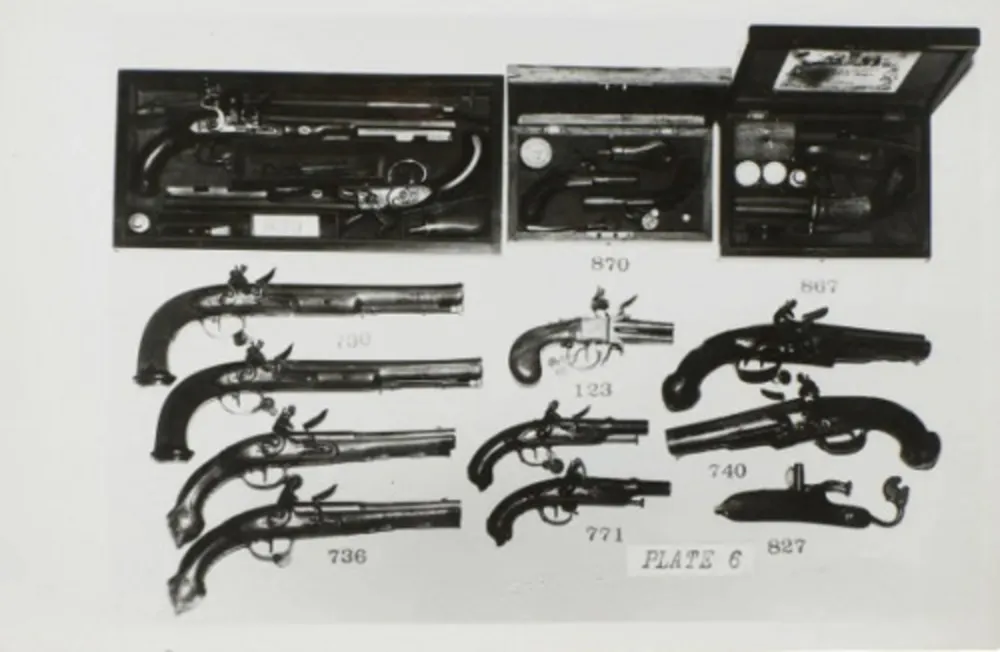 复数作品 Warhol - Gun Collection Photgraph
