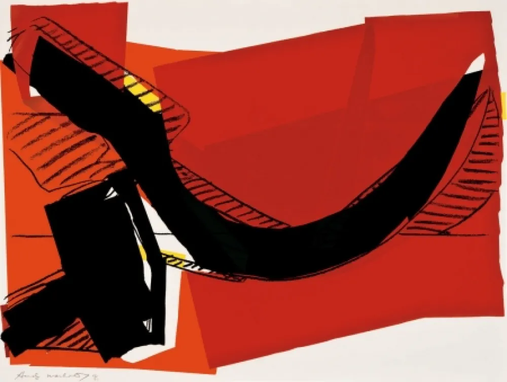 丝网印刷 Warhol - Hammer and Sickle