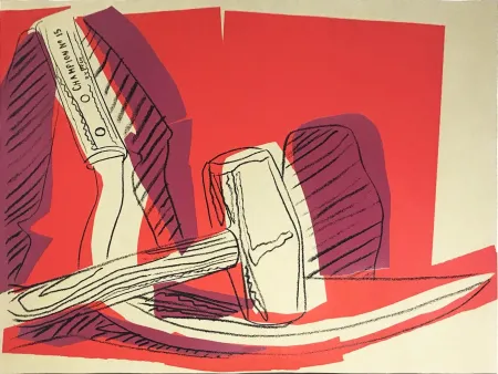 丝网印刷 Warhol - Hammer & Sickle