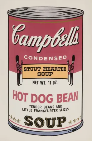 丝网印刷 Warhol - Hot Dog Bean (from Campbell's Soup II)