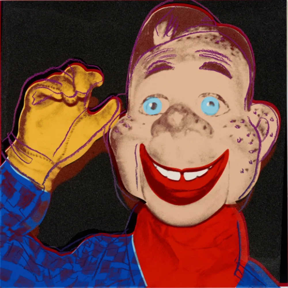 丝网印刷 Warhol - Howdy Doody