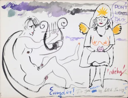 石版画 Warhol - In the Bottom of My Garden (B), 1956