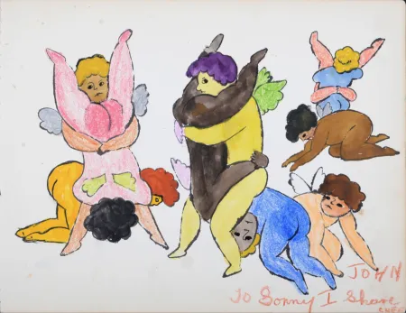 石版画 Warhol - In the Bottom of My Garden (E), 1956