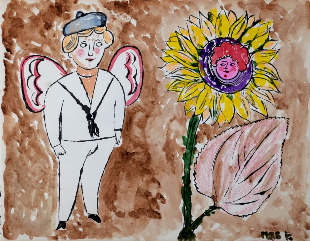 石版画 Warhol - In the Bottom of My Garden (K), 1956