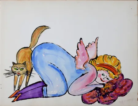 石版画 Warhol - In the Bottom of My Garden (L), 1956