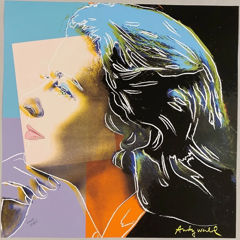 胶版印刷 Warhol - Ingrid Bergman