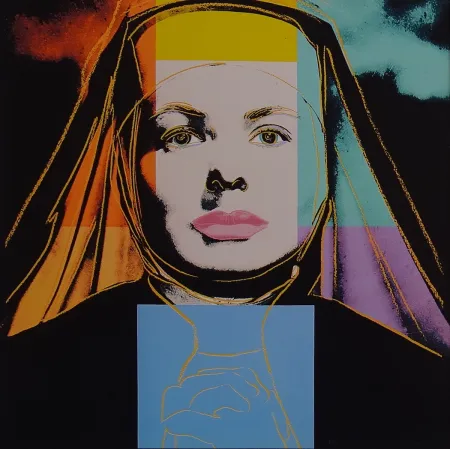 丝网印刷 Warhol - Ingrid Bergman - The bells of St. Mary´s