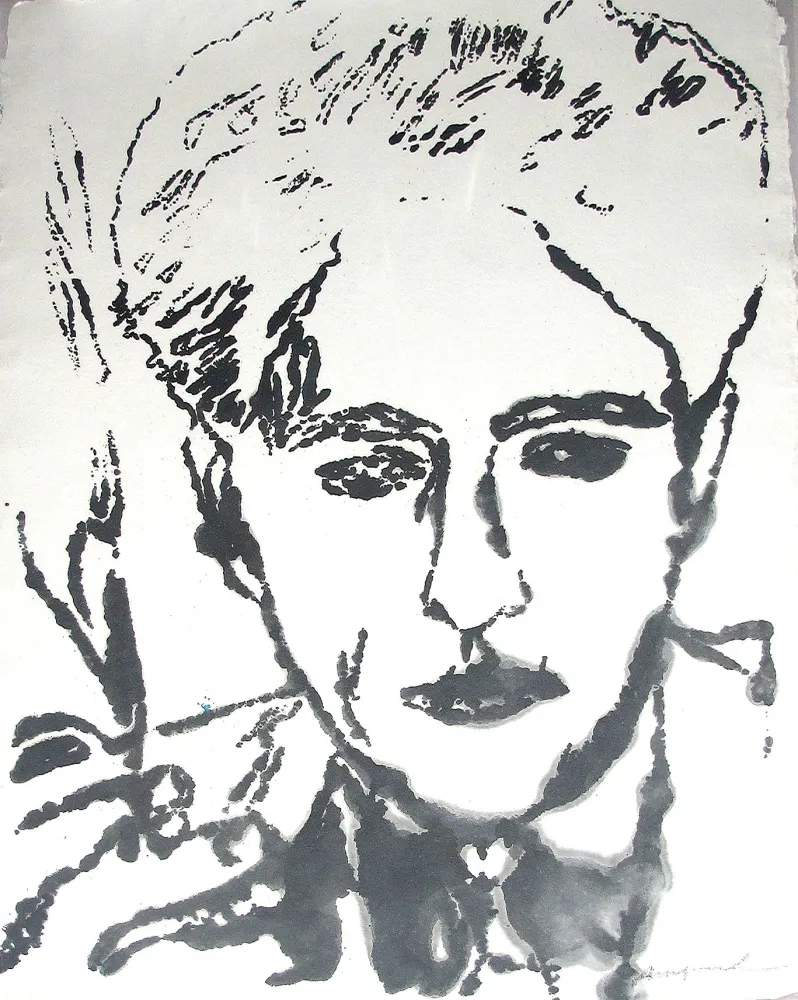 丝网印刷 Warhol - Jean Cocteau
