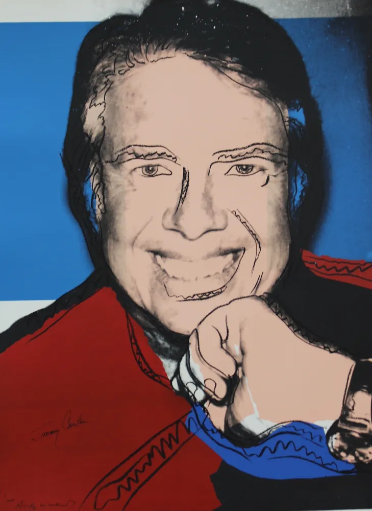 丝网印刷 Warhol - Jimmy Carter II (FS II.151)