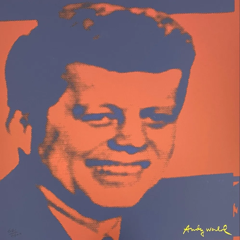 胶版印刷 Warhol - John F. Kennedy