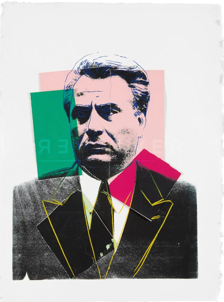 丝网印刷 Warhol - John Gotti