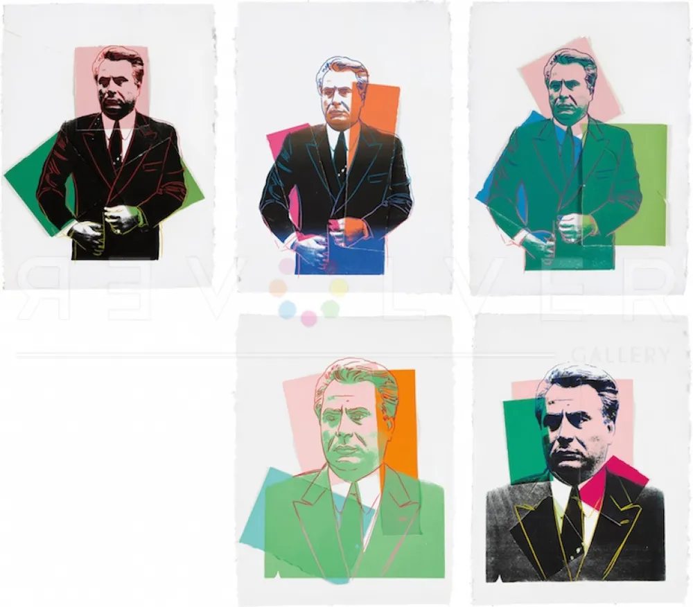 丝网印刷 Warhol -  John Gotti Complete Portfolio by Andy Warhol 