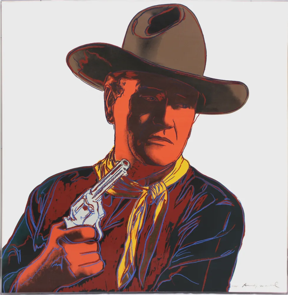 丝网印刷 Warhol - John Wayne (FS II.377)