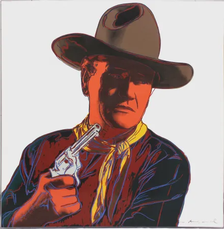 丝网印刷 Warhol - John Wayne (FS II.377)