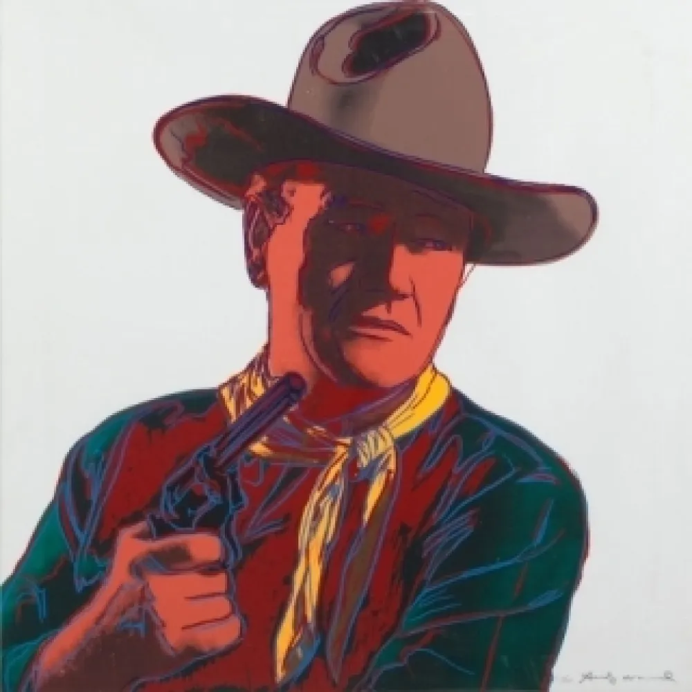 丝网印刷 Warhol - John Wayne [Unique] 377 by Andy Warhol 