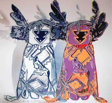 丝网印刷 Warhol - Kachina Doll