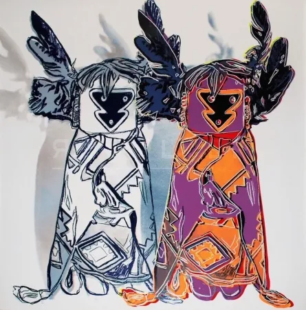 丝网印刷 Warhol - Kachina Dolls 381 by Andy Warhol