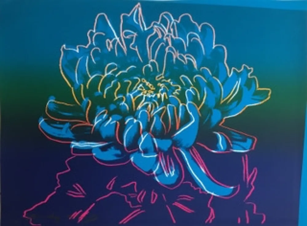 丝网印刷 Warhol - Kiku