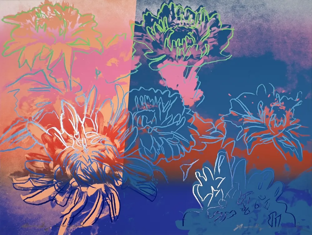 丝网印刷 Warhol - Kiku (FS II.309)