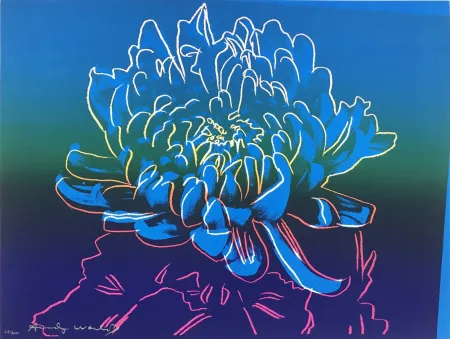 丝网印刷 Warhol - Kiku, II.307