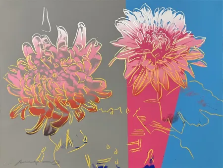 丝网印刷 Warhol - Kiku, II.308