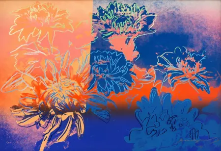 丝网印刷 Warhol - Kiku, II.309
