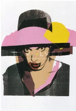 丝网印刷 Warhol - Ladies and Gentlemen, Yellow (FS II.130) by Andy Warhol 