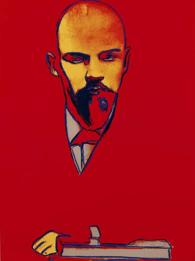 丝网印刷 Warhol - Lenin (Red) (FS II.403)