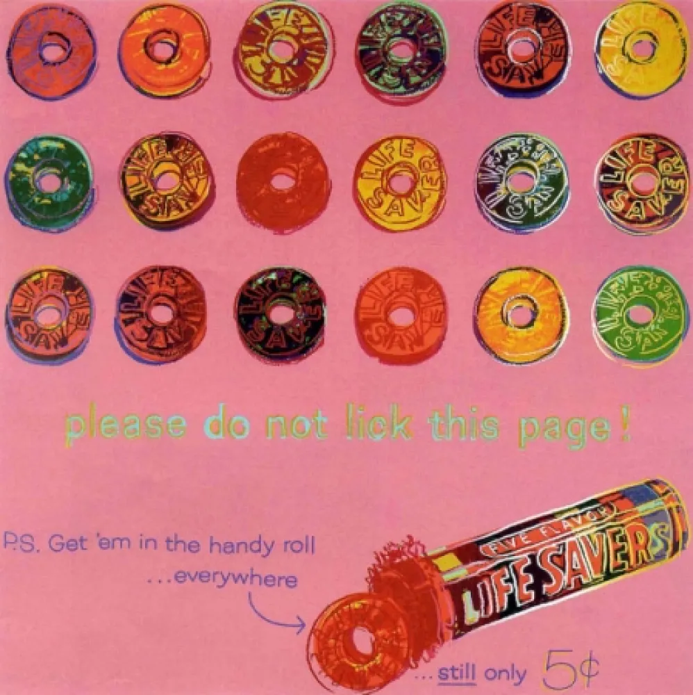 丝网印刷 Warhol - Life Savers