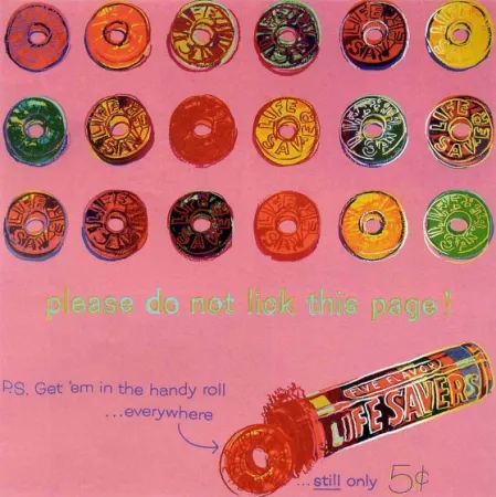 丝网印刷 Warhol - Life Savers