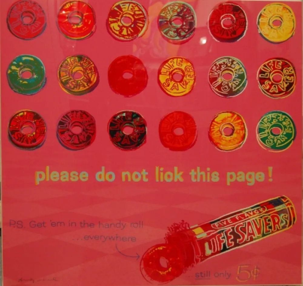丝网印刷 Warhol - Life Savers (FS-II.353)
