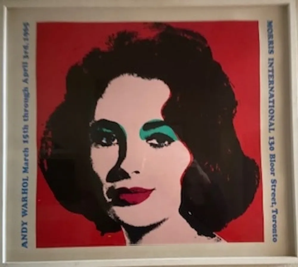 胶版印刷 Warhol - Liz